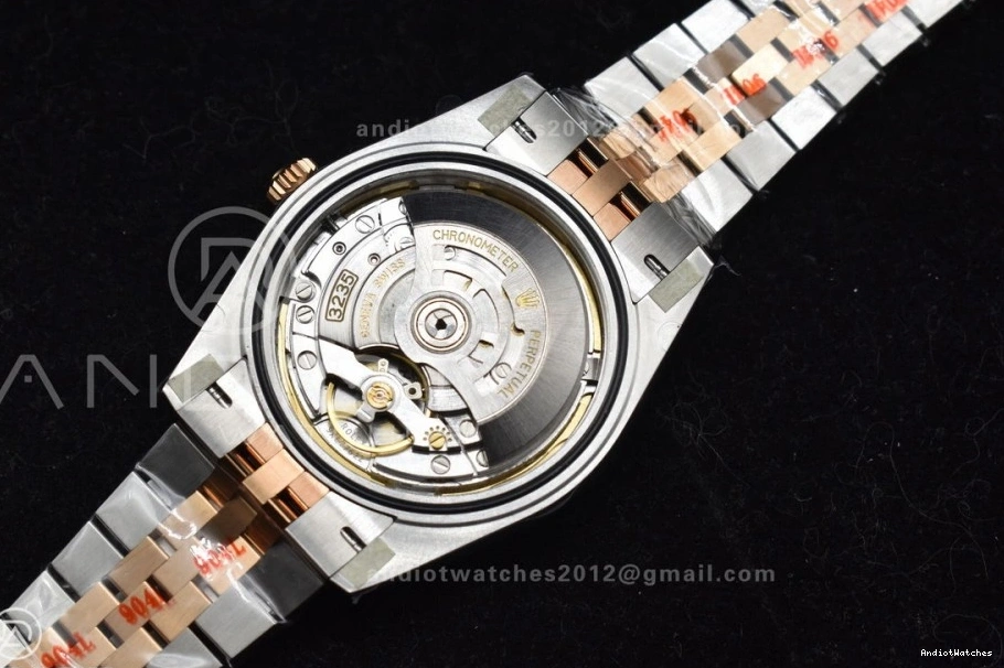 Steel Diamonds on MOP 655 904L White Clean Bracelet Dial 126333 Best EasyMatch RG Jubilee 1:1 DateJust SS Edition VR 41 0208